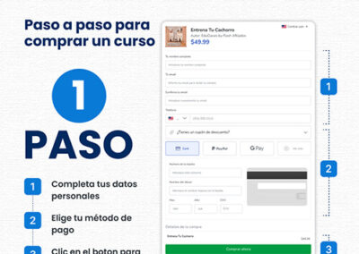 Paso número 1 para realizar el pago