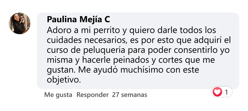 Testimonio sobre peluquería canica