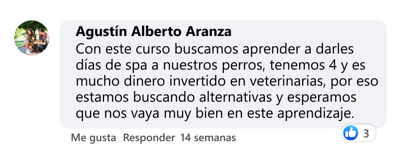 Testimonio sobre peluquería canica